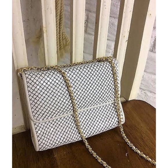 Whiting & Davis Handbags - Whiting & Davis Small Mesh Vintage Shoulder Bag